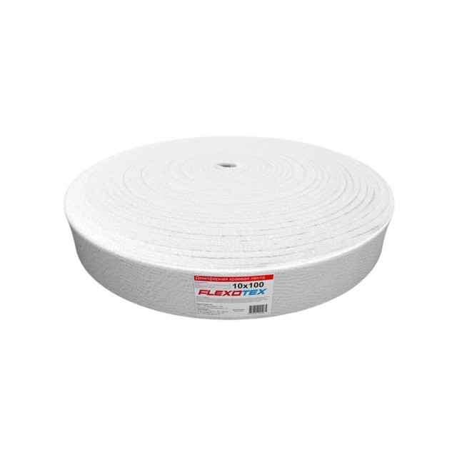 Лента демпферная Flexotex 10*100 мм 25 м Лента демпферная Flexotex 10*100 мм 25 м