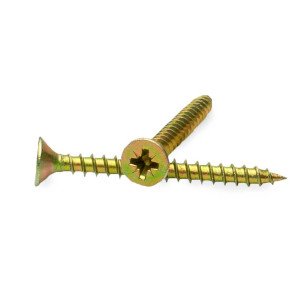 Саморез универсальный 4.5*45 мм Монтаж MD001274 желтый цинк 30 шт