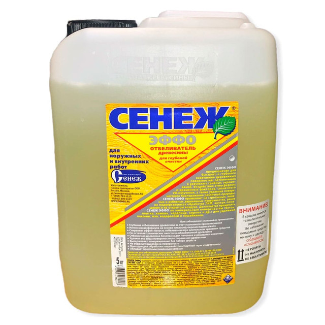 Антисептик для древесины Сенеж Эффо 5 кг