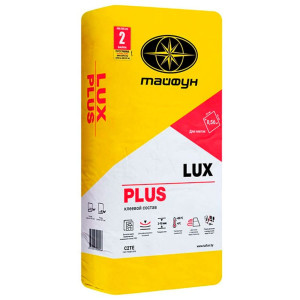 Клей для плитки Тайфун Люкс Плюс 25 кг