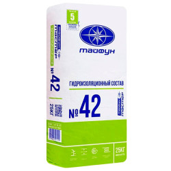 Гидроизоляционный состав Тайфун Мастер № 42 25 кг