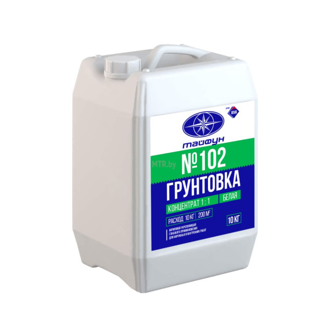 Грунтовка Тайфун Мастер №102 концентрат 10 кг Грунтовка Тайфун Мастер №102 концентрат 10 кг