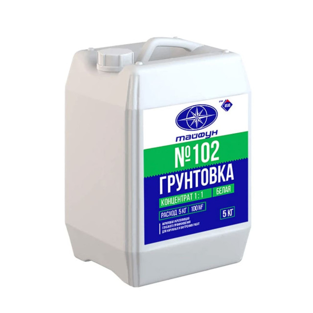 Грунтовка Тайфун Мастер №102 концентрат 5 кг Грунтовка Тайфун Мастер №102 концентрат 5 кг