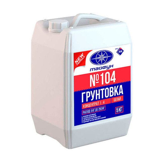 Грунтовка Тайфун Мастер №104 концентрат 5 кг Грунтовка Тайфун Мастер №104 концентрат 5 кг