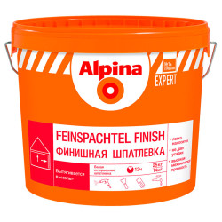 Шпатлевка Alpina Expert Feinspachtel Finish белая 4.5 кг