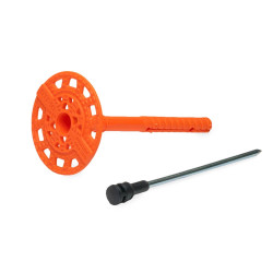 Держатель тарельчатый ЕКТ VE012850 10*160 мм со стальным гвоздем и термоголовкой DTI-10 250 шт