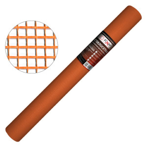 Стеклосетка штукатурная Fixar ССШ-160 5*5 мм разрыв 2000 1*10 м оранжевая