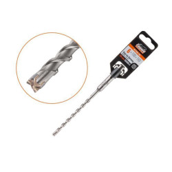 Бур 6*100*160 мм Gepard GP1206-160 Quadro-X SDS-plus