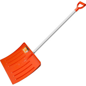 Лопата снеговая Startul Profi ST9057-1 поликарбонат 410*350 мм с алюминиевым черенком