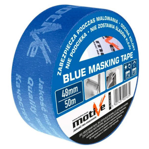 Лента малярная MotiVe Проф 48 мм*50 м голубая