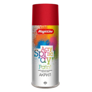 Краска MagicLine 150 RAL 3002 красная насыщенная 265 г