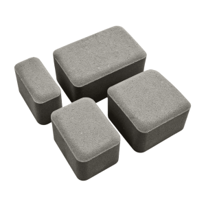 Плитка тротуарная Лидский ЖБИ Старый Город 6 см серая