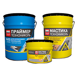 Мастика, праймер, битум для кровли