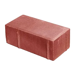 Плитка тротуарная Лидский ЖБИ Брусчатка П 21.11.6-М-а красная