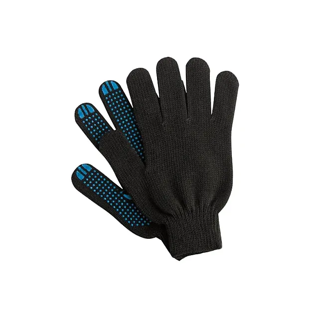Перчатки хлопчатобумажные Lihtar с ПВХ точка шерсть