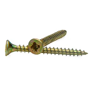 Саморез универсальный 2.5*25 мм Монтаж MD001301 желтый цинк 100 шт