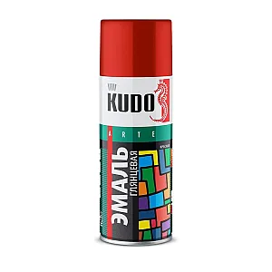Эмаль Kudo KU-1003 универсальная красная 520 мл