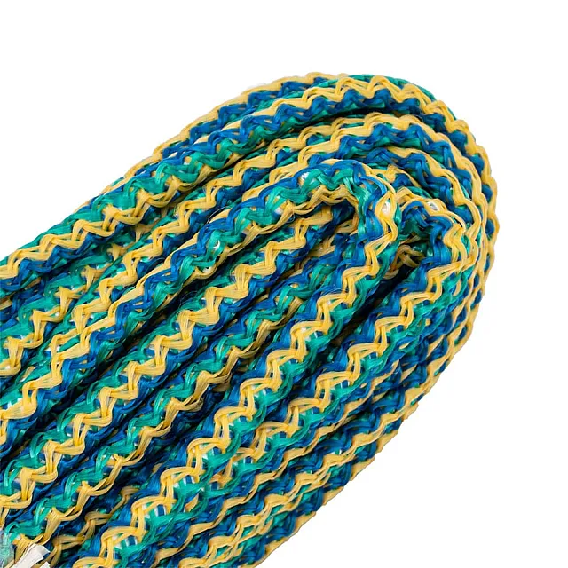 Шнур вязаный Сибртех 93954 полипропиленовый с сердечником 6 мм 20 м разноцветный