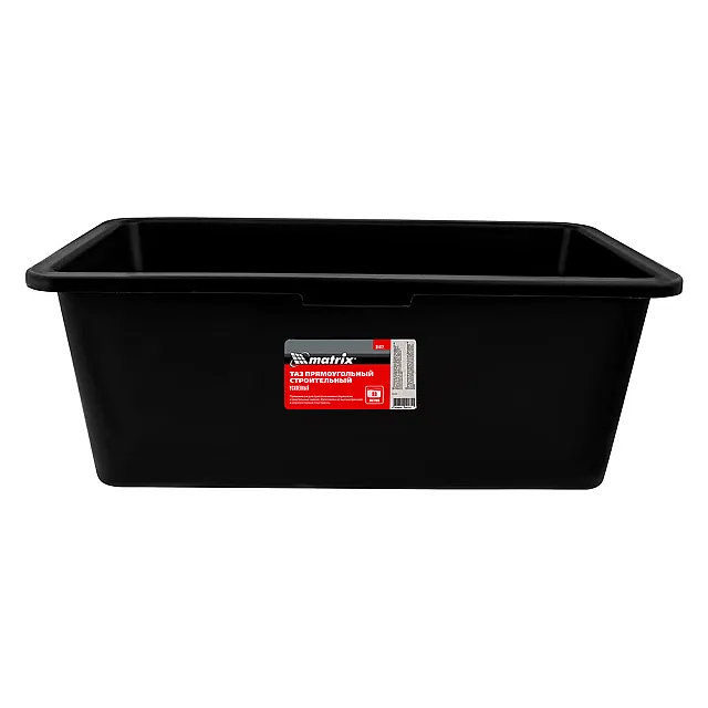 Таз строительный Matrix 81472 прямоугольный усиленный 80 л