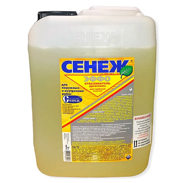 Антисептик для древесины Сенеж Эффо 5 кг