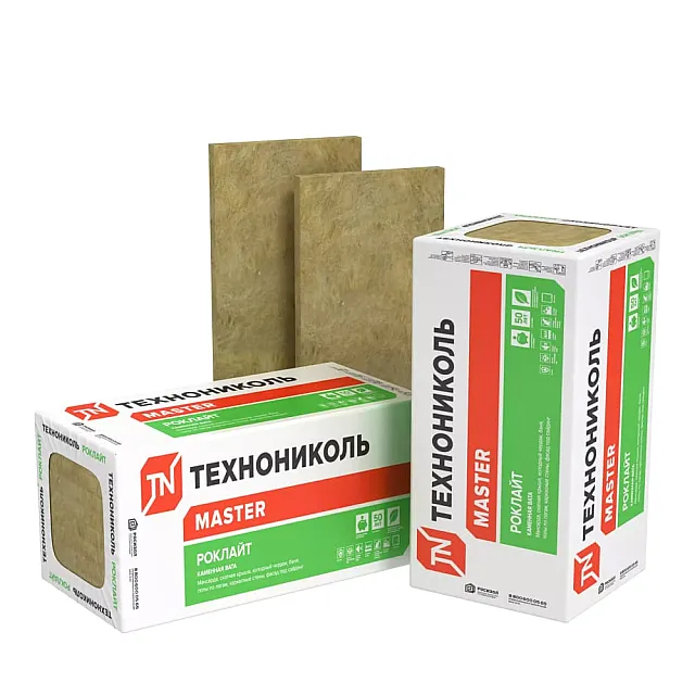 Плиты минераловатные ТехноНиколь Роклайт 600*1200*50 мм 8.64 м.кв
