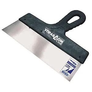 Шпатель фасадный УправДом Профи 053222-150 нержавеющее полотно 150 мм