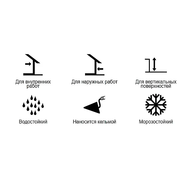 Штукатурка Тайфун Люкс цементная серая 25 кг