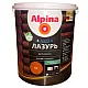 Лак Alpina Аква Лазурь для дерева тик 2.5 л