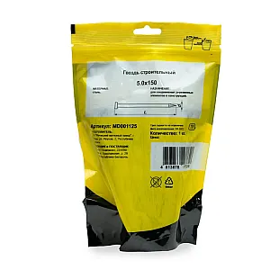 Гвоздь строительный 5*150 мм Монтаж MD001125 1 кг