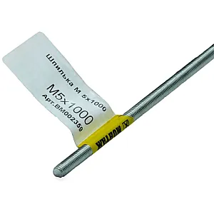 Шпилька резьбовая M5*1000 мм Монтаж BM002359 цинк