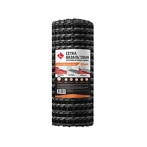 Сетка базальтовая Lihtar 50 для кладки ячейка 25*25 мм 0.37*25 м