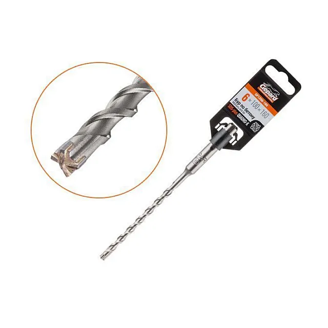 Бур Gepard GP1206-160 Quadro-X 6*100*160 мм SDS-plus