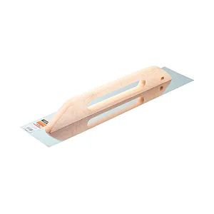 Гладилка нержавеющая Startul Master ST1055-58 130*580 мм с деревянной ручкой