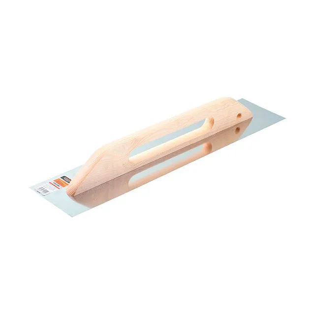 Гладилка нержавеющая Startul Master ST1055-58 130*580 мм с деревянной ручкой