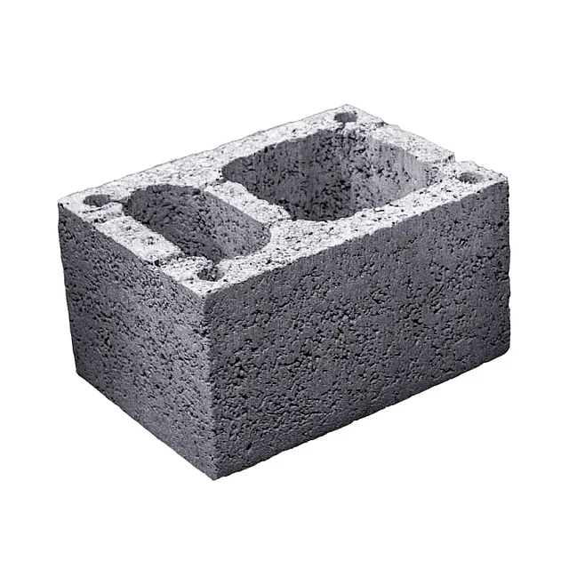 Дымоходная керамзитобетонная оболочка Полоцкий ЖБИ 2КБДЛ-ВЛ-ЦП М5.3.2 с вентканалом