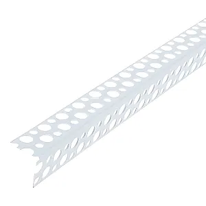 Угол перфорированный PlanMetall ПВХ 23*23*3000 мм