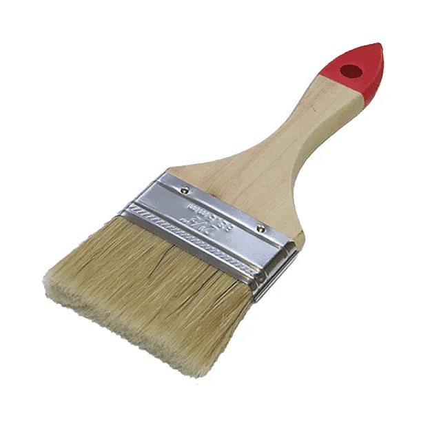 Кисть плоская Рошма Стандарт 0120-0000-25 натуральный ворс 2.5*63 мм